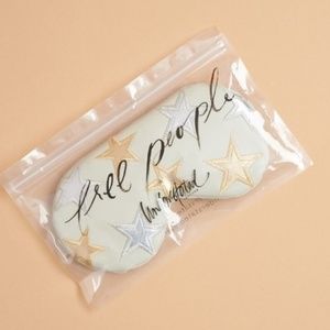NWOT Free People Vegan Leather Eyemask